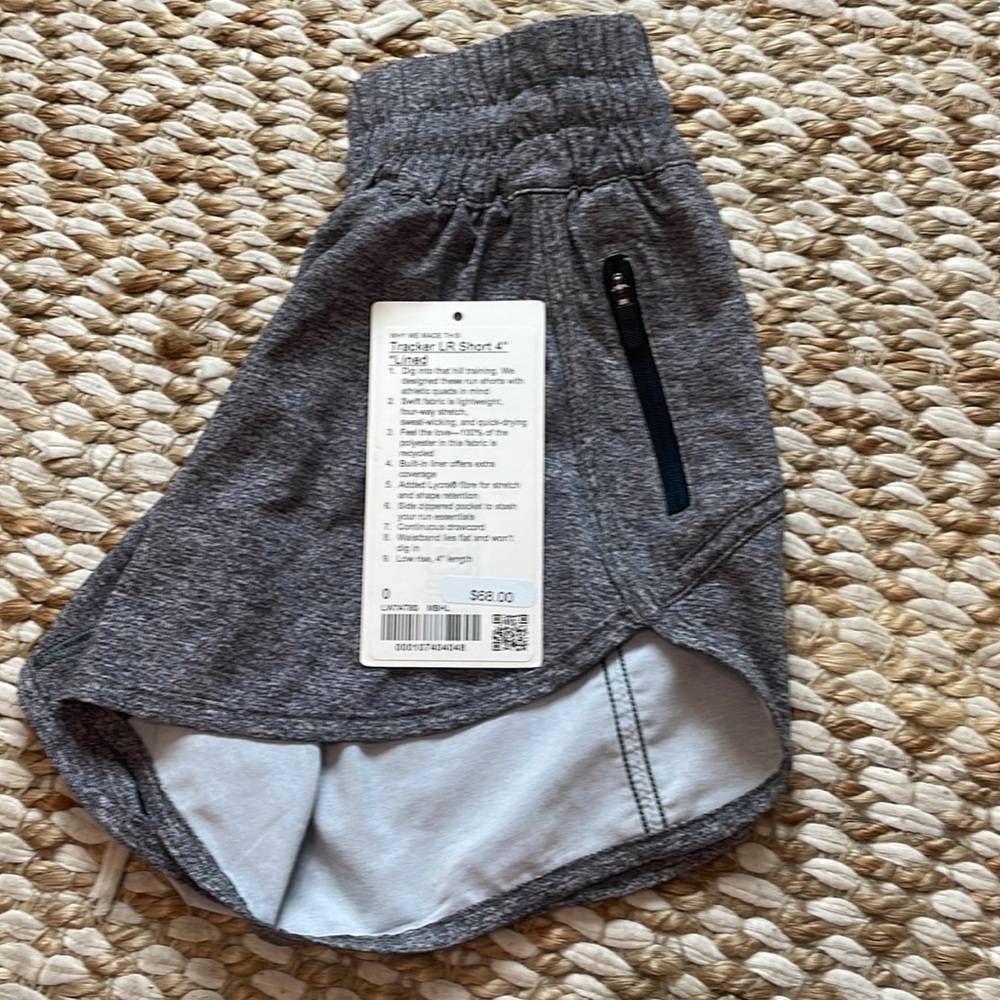Lululemon,size 0 , gray
